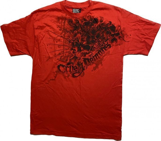 Футболка Crusty Real Demon Tee [Red], S CDM020-B105-S фото