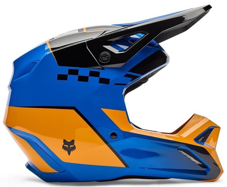 Шолом FOX V1 Helmet - COLLECT [Blue], M 36380-002-M фото