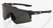 Очки Ride 100% SpeedCraft XS - Soft Tact Black - Smoke Lens, Colored Lens 60009-00000 фото 1