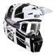 Шолом LEATT Helmet Moto 3.5 + Goggle [White], S 1024060381 фото 1