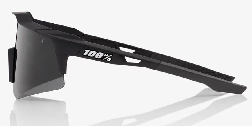 Очки Ride 100% SpeedCraft XS - Soft Tact Black - Smoke Lens, Colored Lens 60009-00000 фото