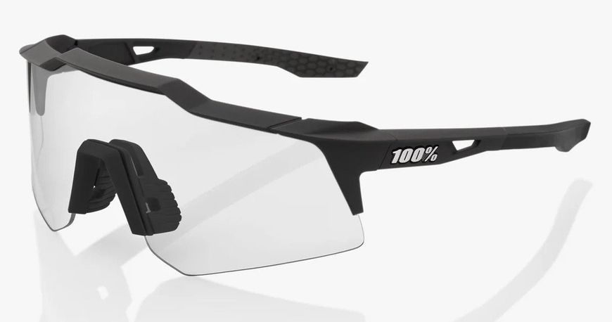 Очки Ride 100% SpeedCraft XS - Soft Tact Black - Smoke Lens, Colored Lens 60009-00000 фото