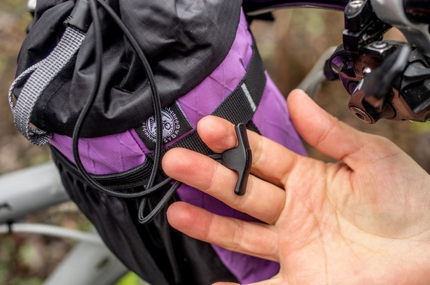 Сумка на руль KasyBag X-Pocket Pack One hand (кормушка) Lilac KB-XPPOH-l фото