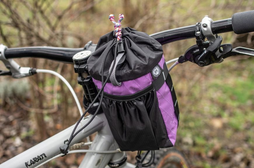 Сумка на руль KasyBag X-Pocket Pack One hand (кормушка) Lilac KB-XPPOH-l фото