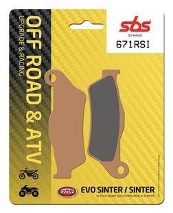 Тормозные колодки SBS Racing Brake Pads, EVO Sinter/Sinter 671RSI фото