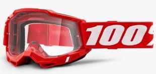 Окуляри 100% ACCURI 2 OTG Goggle Red - Clear Lens, OTG 50224-101-03 фото