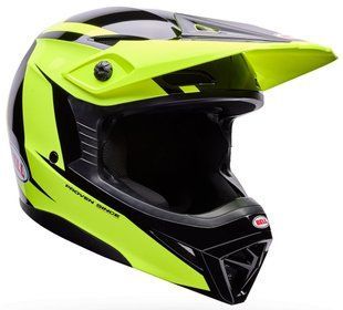 Шолом BELL MX-10 Helmet - TALON [Yellow], S 37031-069-S фото