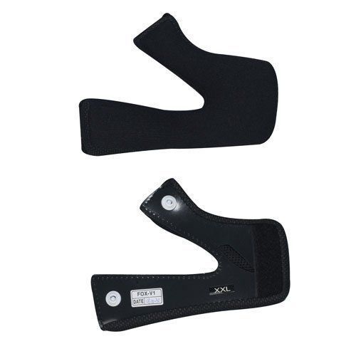Подушечки щек FOX V1 CHEEK PADS [Black], L 91468-001-005 фото