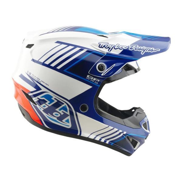 Мотошолом TLD GP PRO HELMET; SEGMENT [BLUE] S 101773032 фото