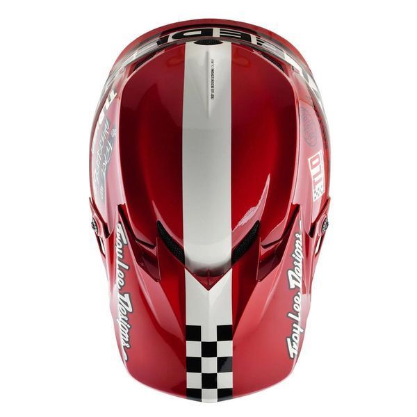 Мото шолом TLD GP PRO HELMET; FIFTY-50 [WHITE / RED] MD 101356003 фото