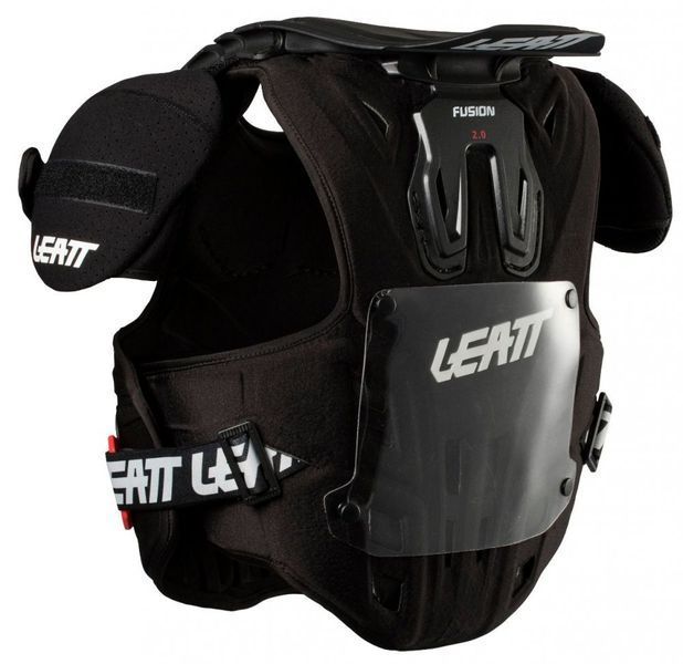 Детская защита LEATT FUSION 2.0 Junior Chest Protector [Black], YL/YXL 1018010002 фото