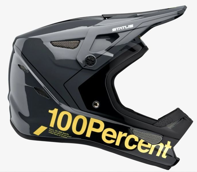 Шолом Ride 100% STATUS Helmet [Carby Grey], S 80010-464-10 фото