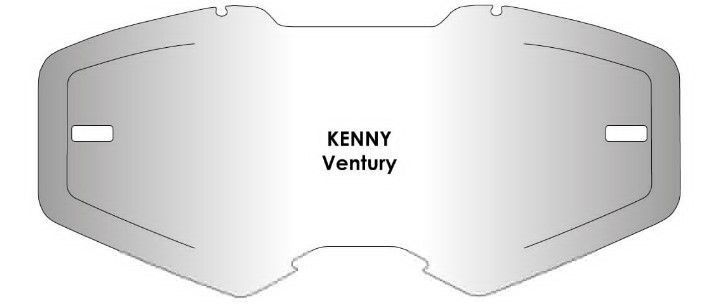 Линза AirScreen Kenny Ventury без застежек, затемненный (Light smoke) 007-002-16 фото