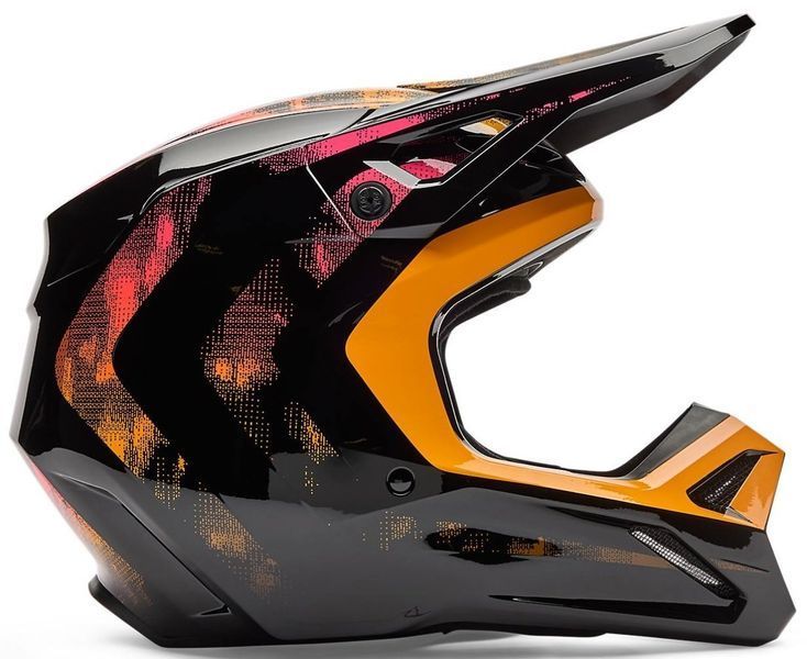 Шолом FOX V1 Helmet - KAIROS [Tangerine], L 36386-279-L фото