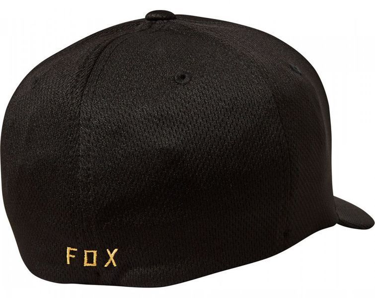 Кепка FOX LITHOTYPE FLEXFIT HAT [Black/Yellow], S/M 21976-019-S/M фото