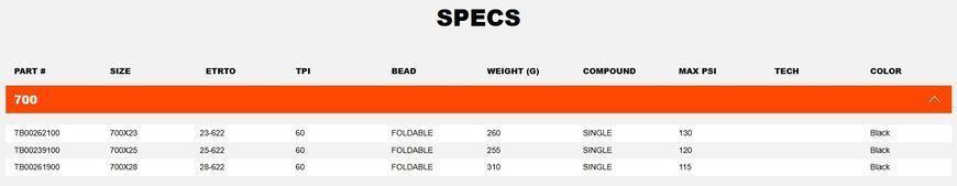 Покришка MAXXIS PURSUER 700X28C TPI-60 Foldable ETB00549900 фото