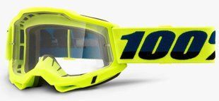 Окуляри 100% ACCURI 2 OTG Goggle Fluo Yellow - Clear Lens, OTG 50224-101-04 фото