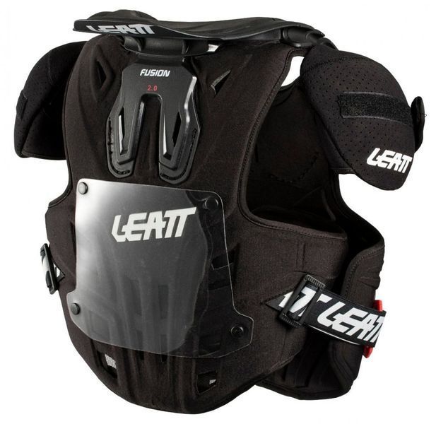 Детская защита LEATT FUSION 2.0 Junior Chest Protector [Black], YXXL 1018010003 фото