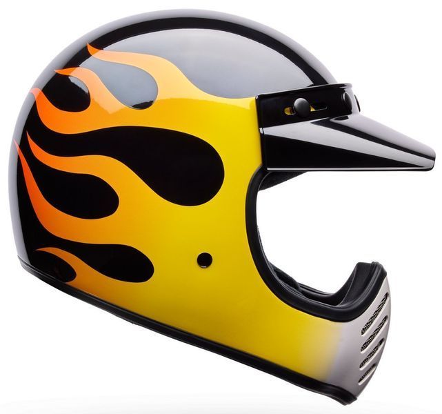 Шлем BELL MOTO-3 Helmet - FLINT [Yellow], L 36992-069-L фото