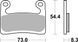 Тормозные колодки SBS Dynamic Concept Brake Pads, High-Tech Sintered 960DS-1 фото 2
