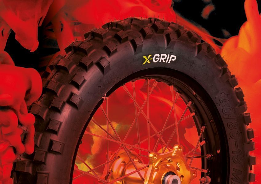 Шина зад X-GRIP JACK the GRIPPER 140/80-18 (HARD) XG-2105 фото