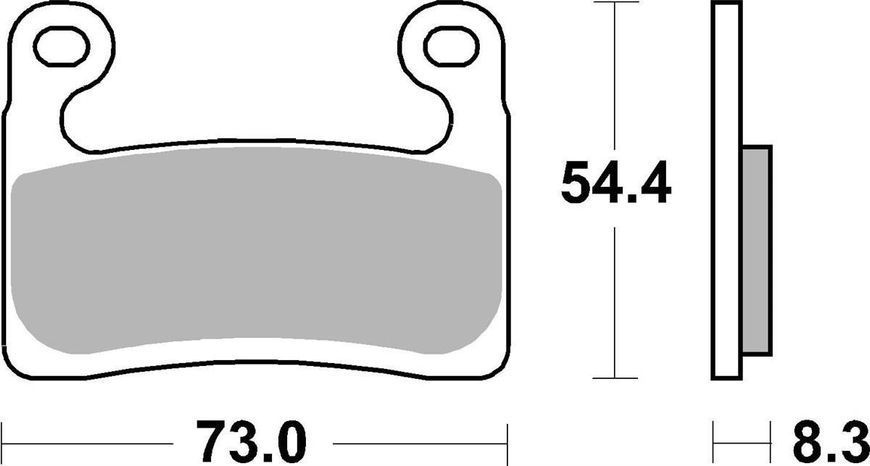 Тормозные колодки SBS Dynamic Concept Brake Pads, High-Tech Sintered 960DS-1 фото