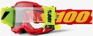Окуляри 100% ACCURI 2 FORECAST Goggle Red - Clear Lens, Roll-Off 50017-00012 фото