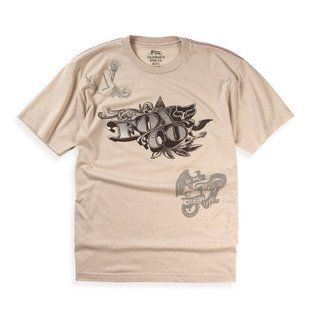 Футболка FOX Counterfeit Heathered Tee [Sand], XL 49834-042-006 фото