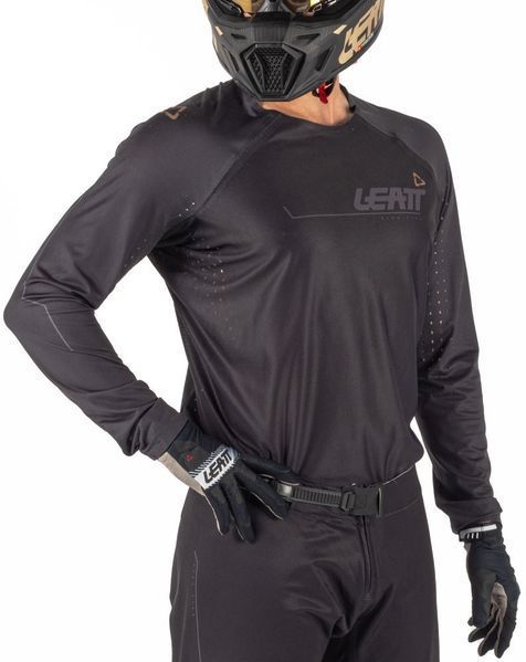 Джерси LEATT Moto 5.5 UltraWeld Jersey [Black], M 5026000101 фото