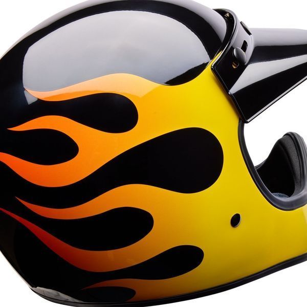 Шлем BELL MOTO-3 Helmet - FLINT [Yellow], M 36992-069-M фото