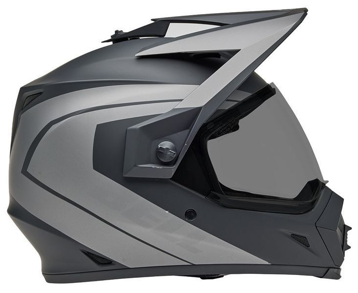 Шолом BELL MX-9 Adventure Helmet - BLACKOUT [Grey], XXL 34034-A22-2X фото