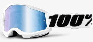 Окуляри 100% STRATA 2 Goggle Everest - Mirror Blue Lens, Mirror Lens 50028-00009 фото