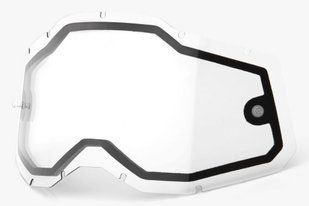 Лінза 100% RC2/AC2/ST2 Dual Replacement Lens - Clear, Dual Clear Lens 51008-501-01 фото