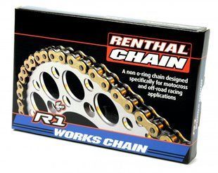 Цепь Renthal R1 Chain - 428 [Gold], 428-136L / No Seal C275 фото