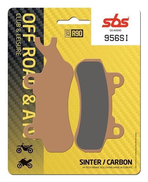 Гальмівні колодки SBS Sport Brake Pads, Sinter/Carbon 956SI фото