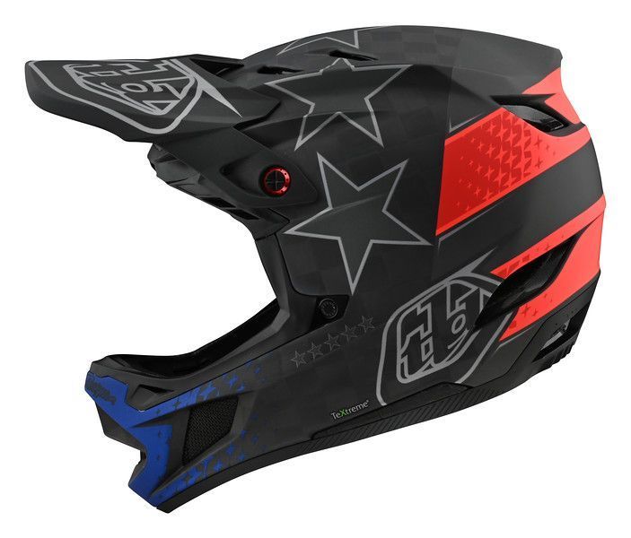 Вело Шолом фуллфейс TLD D4 Carbon [Freedom 2.0 Black/Red] Розмір XL 139777005 фото