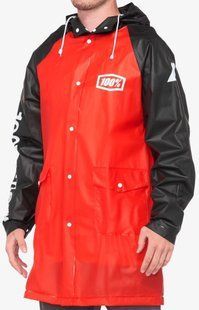 Дождевик Ride 100% TORRENT Raincoat [Red], S 20040-00005 фото