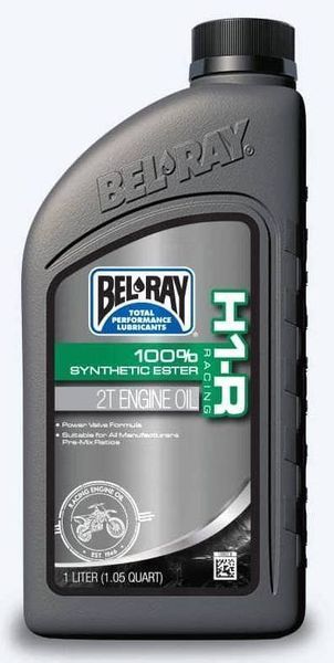 Масло моторне Bel-Ray H1-R Synthetic Ester Oil [1л], 2T Pre-mix 99280-B1LW фото
