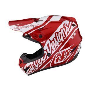 Мотошолом TLD GP HELMET SLICE [RED/ WHITE] XL 103217005 фото