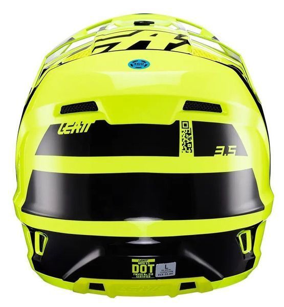 Шолом LEATT Moto 3.5 Helmet + Goggle [Citrus], S 1024060421 фото