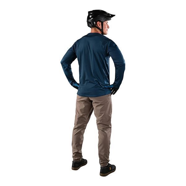 Джерсі TLD SKYLINE LS CHILL JERSEY WAVES [DARK SLATE BLUE] L 353607014 фото