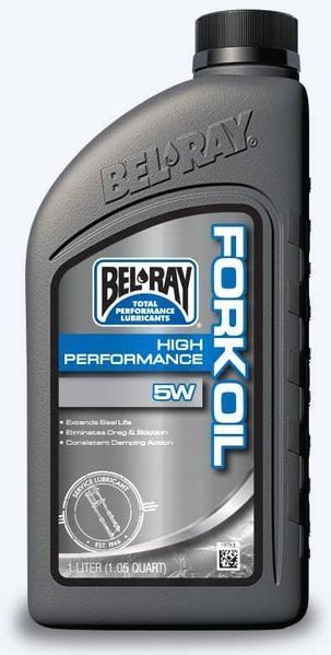 Масло гидравлическое Bel-Ray High Perf Fork Oil [1л], 5w 99300-B1LW фото