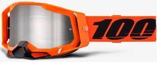 Окуляри 100% RACECRAFT 2 Goggle [Neon Orange], Mirror Silver Lens 50010-00036 фото