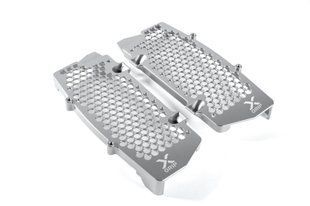 Защита радиатора X-GRIP Radiator Guard Set, Silver KTM EXC(F), XC-W, XCF-W, 2020-2023 HQV TEi, FE, 2020-2023 KTM SX(F), XC, XCF, HQV TC, FC, TX, 19 EX XG-2219 фото