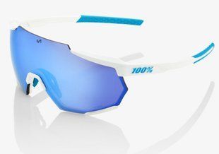 Окуляри Ride 100% RACETRAP - SE Movistar Team - HiPER Blue Multilayer Mirror Lens, Mirror Lens 61037-443-75 фото