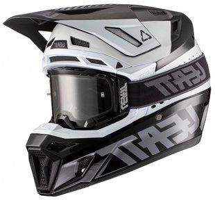 Шлем LEATT Helmet Moto 8.5 + Goggle [Black], S 1022010321 фото