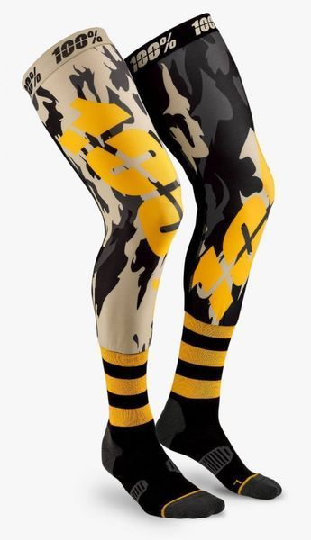Шкарпетки Ride 100% REV Knee Brace Performance Moto Socks [Assault], S/M 24014-416-17 фото
