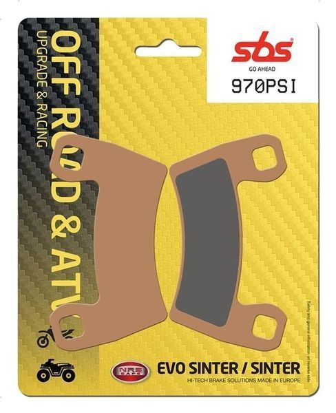 Гальмівні колодки SBS Upgrade Brake Pads, EVO Sinter/Sinter 970PSI фото