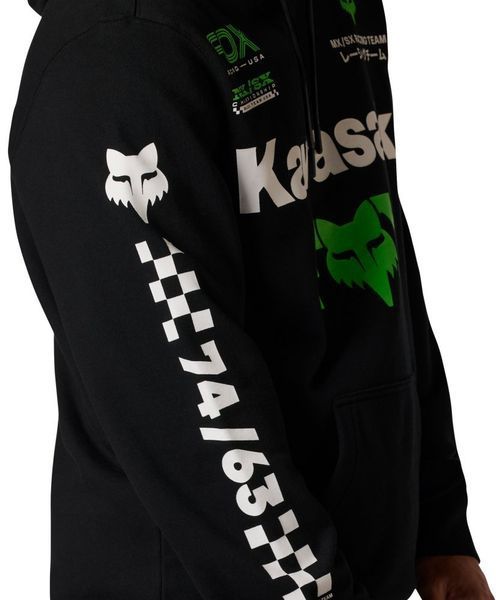 Толстовка FOX Hoodie - KAWI&reg; [Black], L 38291-001-L фото