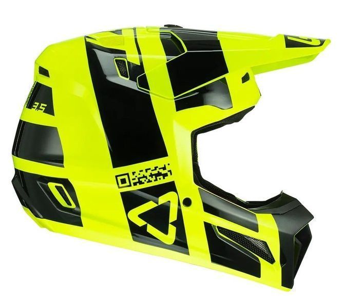 Шолом LEATT Moto 3.5 Helmet + Goggle [Citrus], M 1024060422 фото